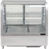 Refrigerated Display Case for Sandwiches, Cakes, Drinks 100l 68x45x67 Silver Yato Yg-05022