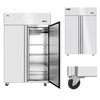 Refrigerated Gastronomic Cabinet Stainless Steel 1300l 1314x800x2082 Hendi 232125