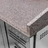 Refrigerated Pizza Table with Granite Top 140x70 R290