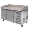 Refrigerated Pizza Table with Granite Top 140x70 R290