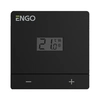 Regulator temperature baterije, ENGO EASYBATB, dnevni, nadometni, črn