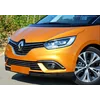 Renault Grand Scenic - Benzi cromate Ajustarea barei de protecție false pentru grila cromată