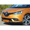 Renault Grand Scenic - Benzi cromate Ajustarea barei de protecție false pentru grila cromată