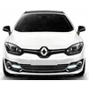 Renault Megane - benzi cromate, grilă cromată, reglaj pentru bara de protecție