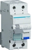 Residual current circuit breaker with overcurrent element C/6KA, 10A, 30mA, 2 pole type AC