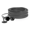 Retractable extension cord IP44 rubber 3x1,5mm2 10 m Kel