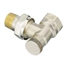 Return valve RLV-S 15 angle for radiators, ATO304, bottom-supplied