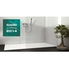 Riho Basel rektangulär duschkar 100 x 80 cm
