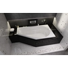 Riho Yukon asymmetric bathtub 160x90 cm - left