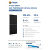 Risen Energy RSM144-10-595W BNDG-Panels, bifazial, TopCon, silberner Rahmen