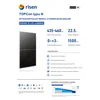 Risen fotovoltaikus modul 450W RSM108-10-450 BNDG NType TOPCon kettős üveg fekete keret fekete