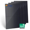 RISEN Tier 1 Panneau solaire Mono HalfCut PERC 390Wp, 120 Cellules, Noir, 4-pack
