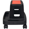 Rolling stool for workshops with storage box, 150kg