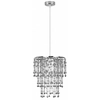 RONI HANGING LAMP 1X60W E27 CHROME SHADE