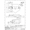 Roof hook medium load, welded (1.4016, Hook in A2 1.4301)