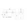 ROULEAUX DE GUIDAGE 30+2SZT SUPPORT DE RÉGLAGE 44-80MM