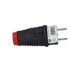 Rubberen stop 16A 3P 230V uni-schuko IP54 Serie TAURUS2