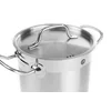 RVS hoge horeca pot met deksel 95l Ø50 Cm Hendi 833025 - 10 Jaar Garantie