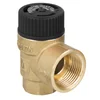 Safety valve HAV703 1/2" x 3/4" for solar installations 6 bar