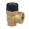 Safety valve HAV703 1/2" x 3/4" for solar installations 6 bar