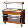 Salad Bar Cart 3x 1/1 Gn Heating Bartscher