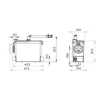 Sanipack Plus fekal kross wc+4