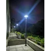SANKO Luz solar para parque LED P-06 (LED 12W 1500LM painel 20W LiFePO4 20Ah)