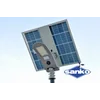SANKO saulės LED gatvių lempa FP-06 6000K (LED 40W 8000lm dvipusis skydelis 80W LiFePO4 24Ah)