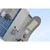 SANKO saulės LED gatvių šviestuvų serija FP-03 (LED 20W 4000lm dvipusis skydelis 60W LiFePO4 15Ah)
