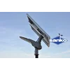 SANKO Solar LED улично осветление серия FP-03 (LED 20W 4000lm двустранен панел 60W LiFePO4 15Ah)