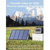 Saulės panelė sulankstoma 100W su XT60 jungtimi faldas energijos stotelėms SC100 UGREEN