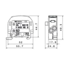 SBC 25 Blocco di distribuzione - derivazione Al/Cu 80110 SIMBLOCK grigio