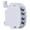 SCB 25 Distribution block - branch Al/Cu 80110 SIMBLOCK grey