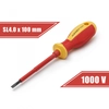 Screwdriver 0.8 x 4 x 100 mm up to 1000V insulated