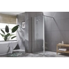 Sea-Horse Easy In shower wall - 80 cm - με κινητό φτερό 30 cm - Clean Glass επίστρωση