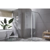 Sea-Horse Easy In shower wall - 80 cm - with movable wing 30 cm - Clean Glass coating