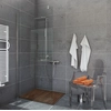 Sea-Horse Easy In shower wall - 90 cm with Clean Glass coating