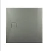 Sea-Horse Tokyo square shower tray with NeoStone effect, gray 90x90