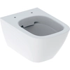 Seinään ripustettava wc Smyle Square -pesuallas,B35 cm,H33 cm,T49 cm, lyhyt, reunaton