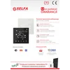 SELFA termostat podlahového topení PIXEL-01W(B) PL, 3 ZÁRUKA LET