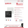 SELFA vloerverwarmingsthermostaat PIXEL-01W(B) PL, 3 GARANTIEJAAR