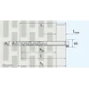 Šesťhranná rámová hmoždinka Arvex ARL 12 x 200 mm