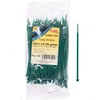 Set 100 collare cavo verde molto resistente ai raggi UV 140x3,6 per applicazioni esterne COBRA 9130UV