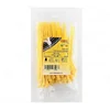 Set 100 yellow plastic cable necklace 140x3.6mm Cobra 9132