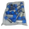 Set 25 insulated terminal pins 120 mm² blue copper ferrules 52mm