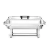 Set Buffet Calentador De Pasta 4 Piezas Con 4x Gn 1/1 Hendi 238837