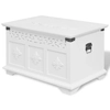 Set of two chests, storage boxes, white