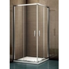 Set square shower enclosure Riho Hamar 2.0 80 cm + Vogi Duo drain 60 cm, satin