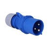 Shark portable plug 32A 230V 2P+Z IP44