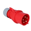 Shark portable plug 32A 400V 3P+Z+N IP44